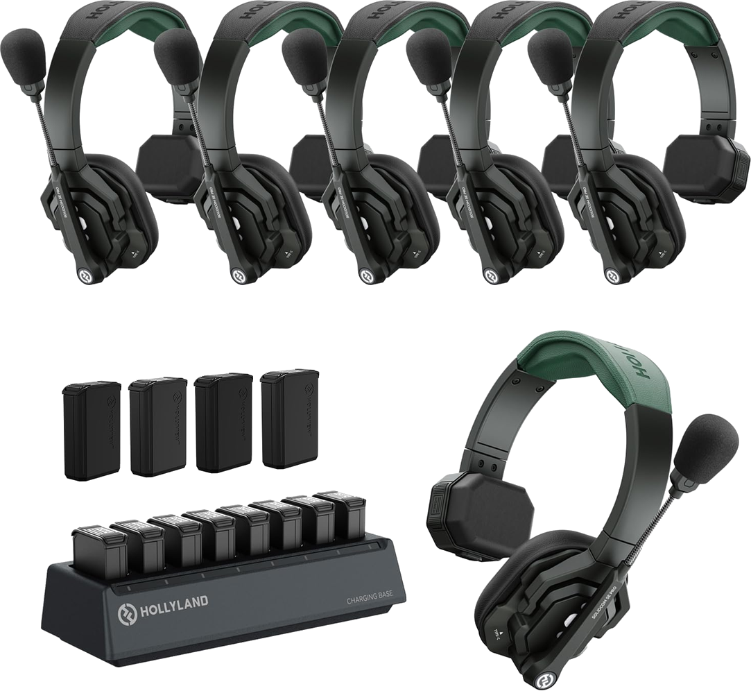 Hollyland SolidCom Headsets (Kit of 6)